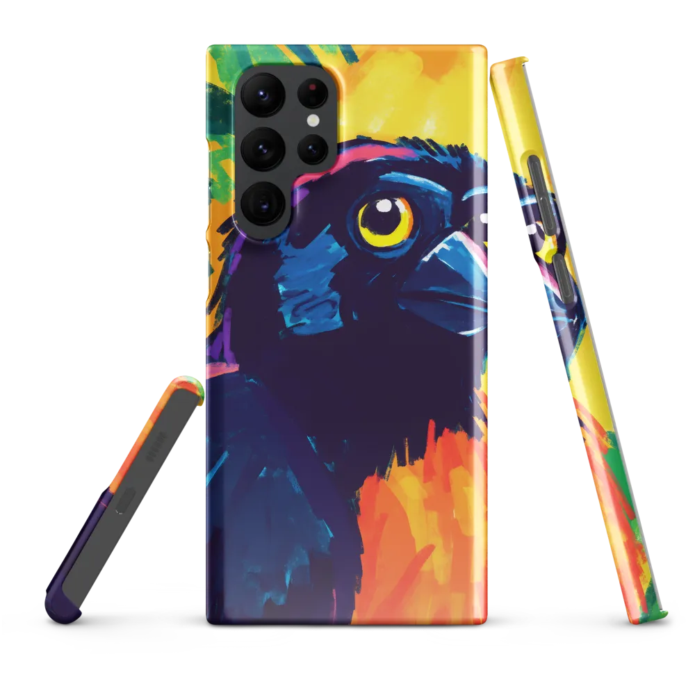 Vivid Avian Encounter