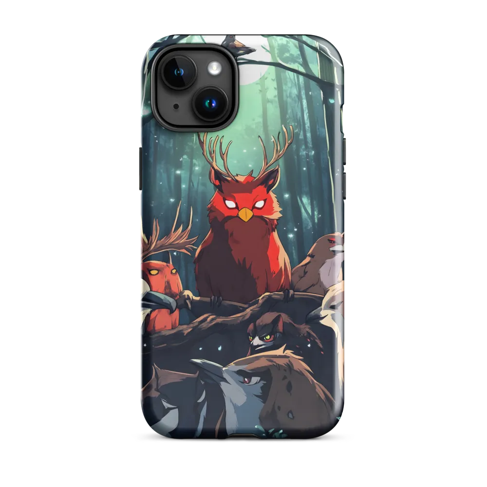Gathering in the Moonlit Forest