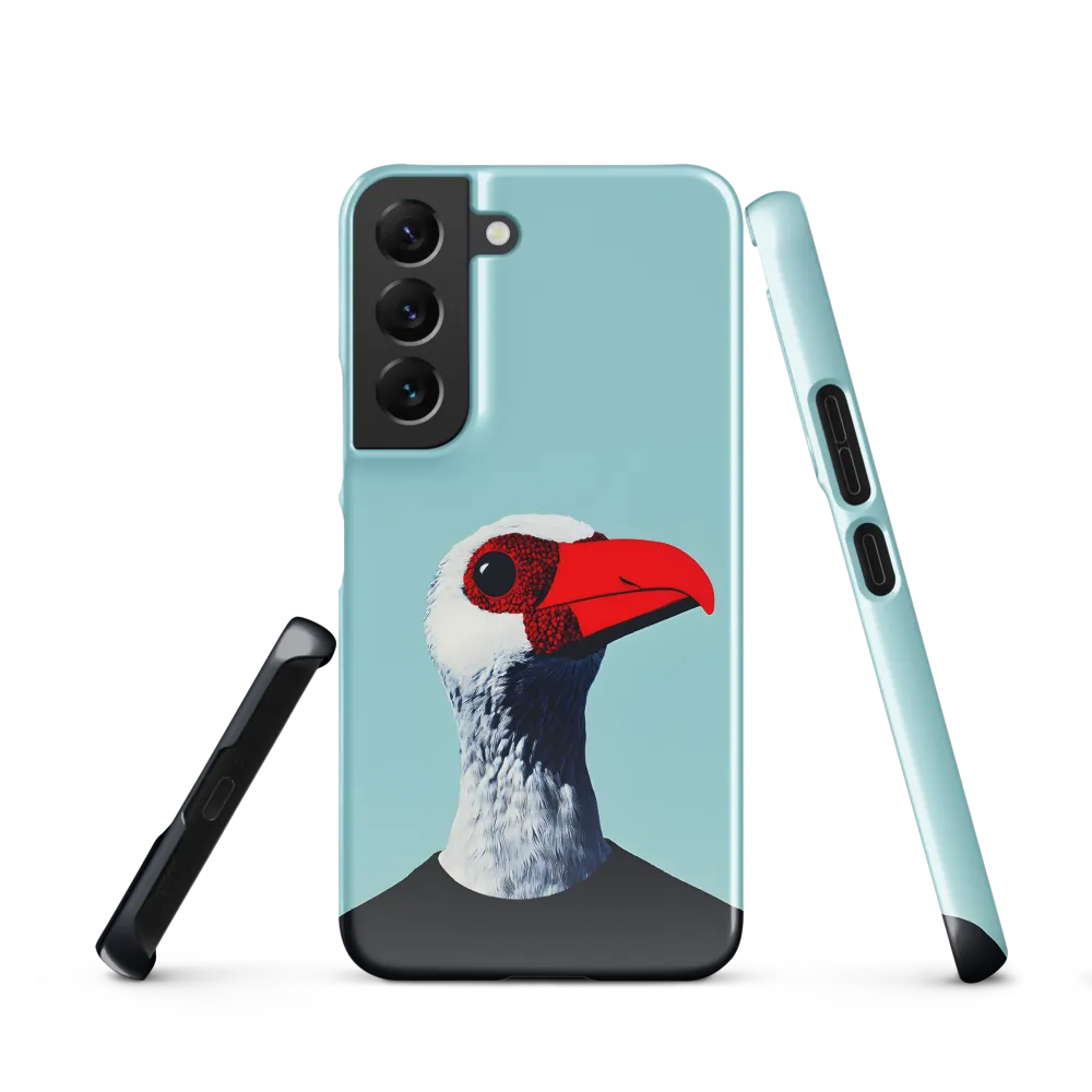 The Surreal Avian Portrait | Phone Case |  S22 | Snap Case | Glossy