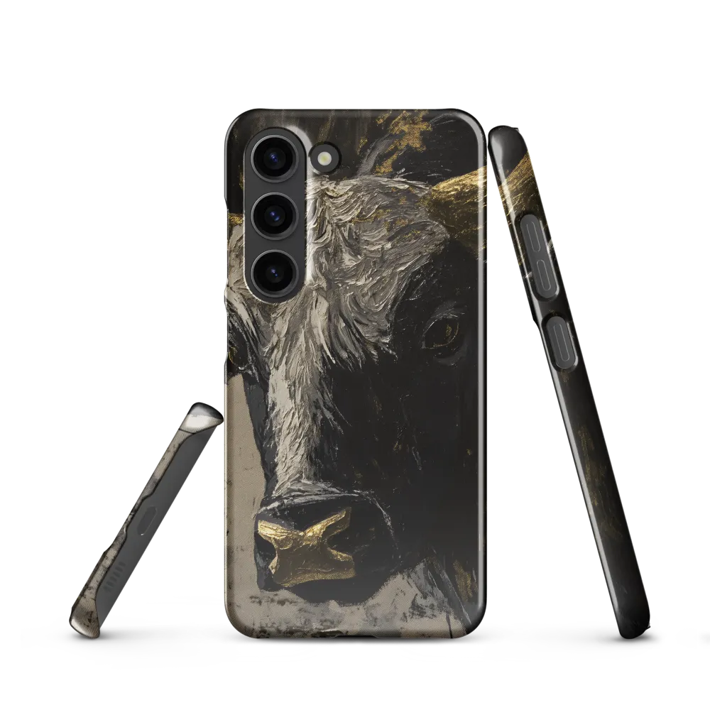 Majestic Bull: The Power in Black and Gold