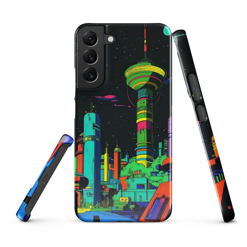 Neon Dreams: A Futuristic Cityscape