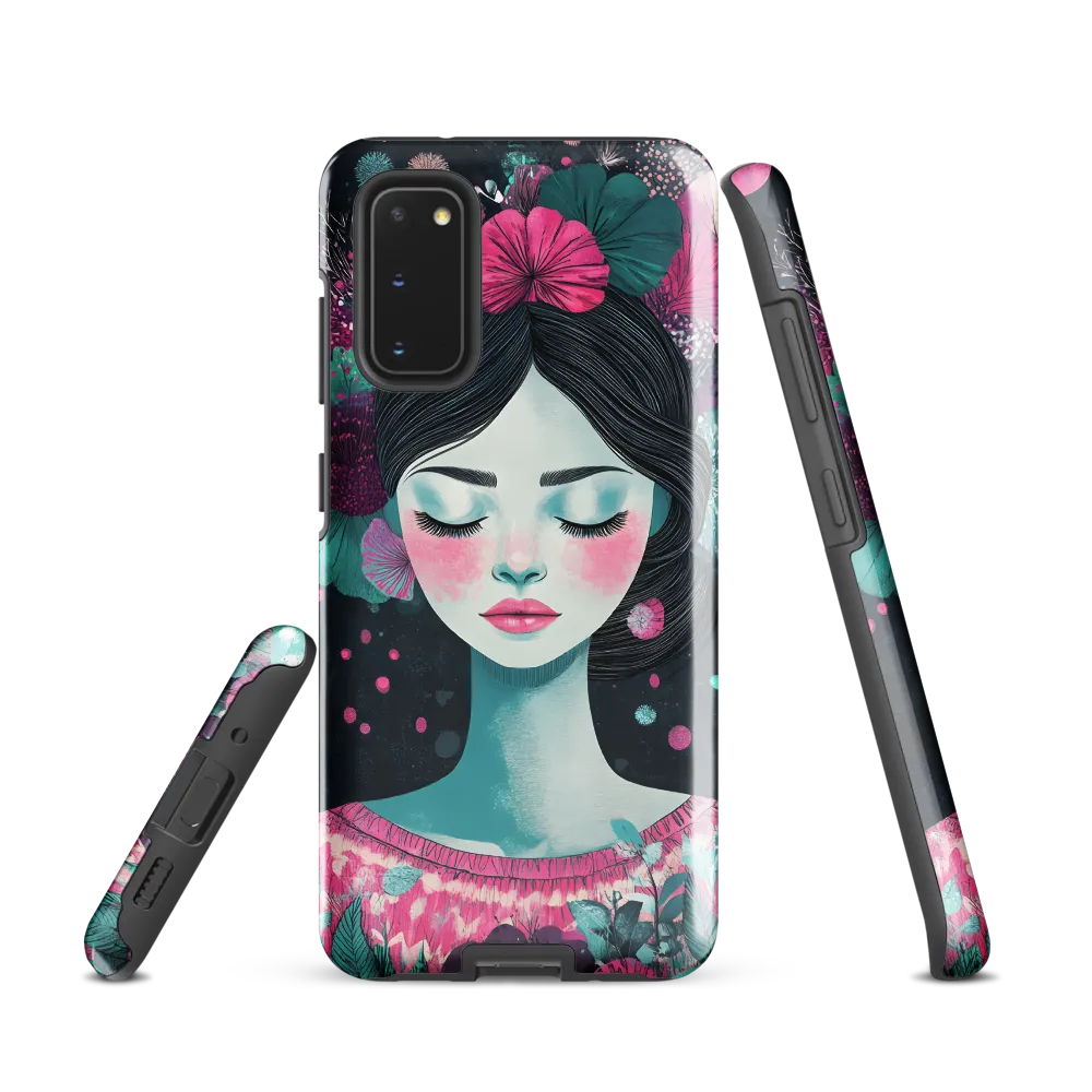 Embrace of Floral Serenity