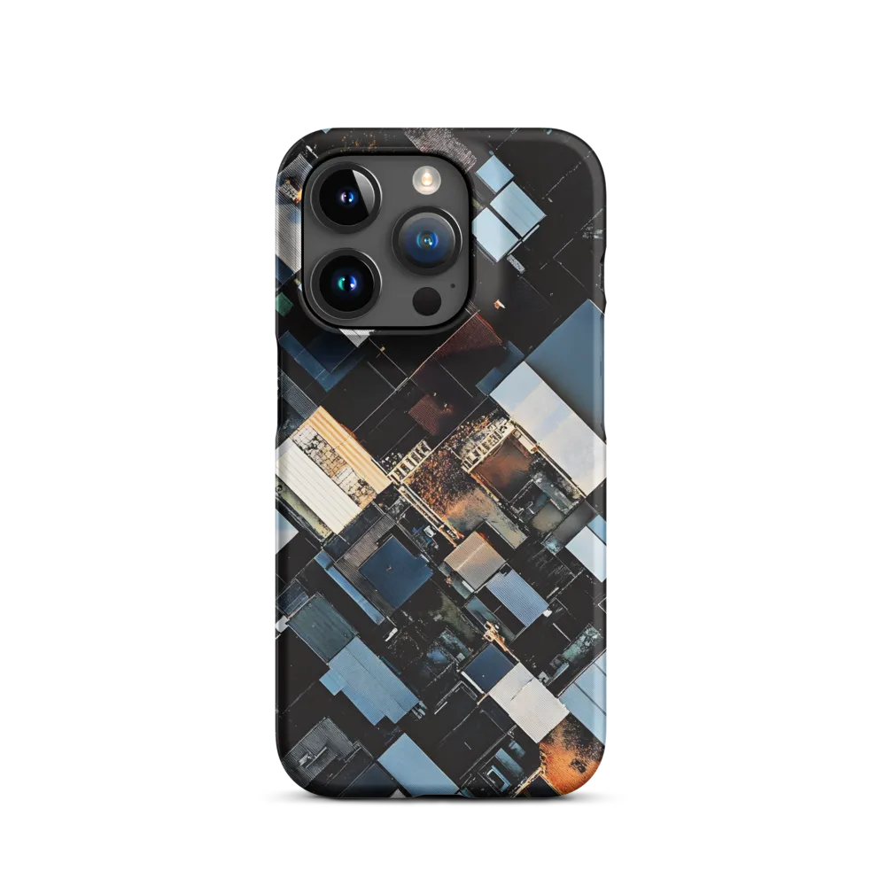 Urban Mosaic from Above | Phone Case |  15 Pro | Snap Case | Matte