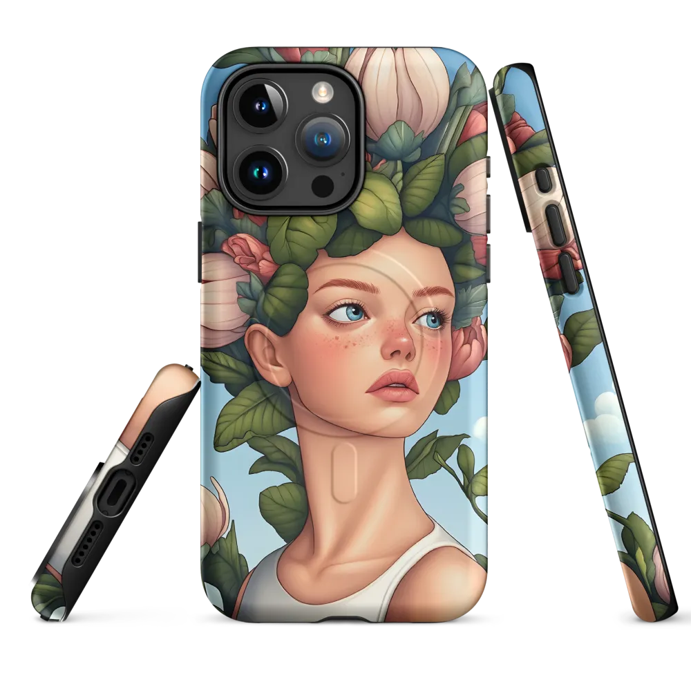 Whispers of Serenity | Phone Case |  15 Pro Max | MagSafe® Tough Case | Matte