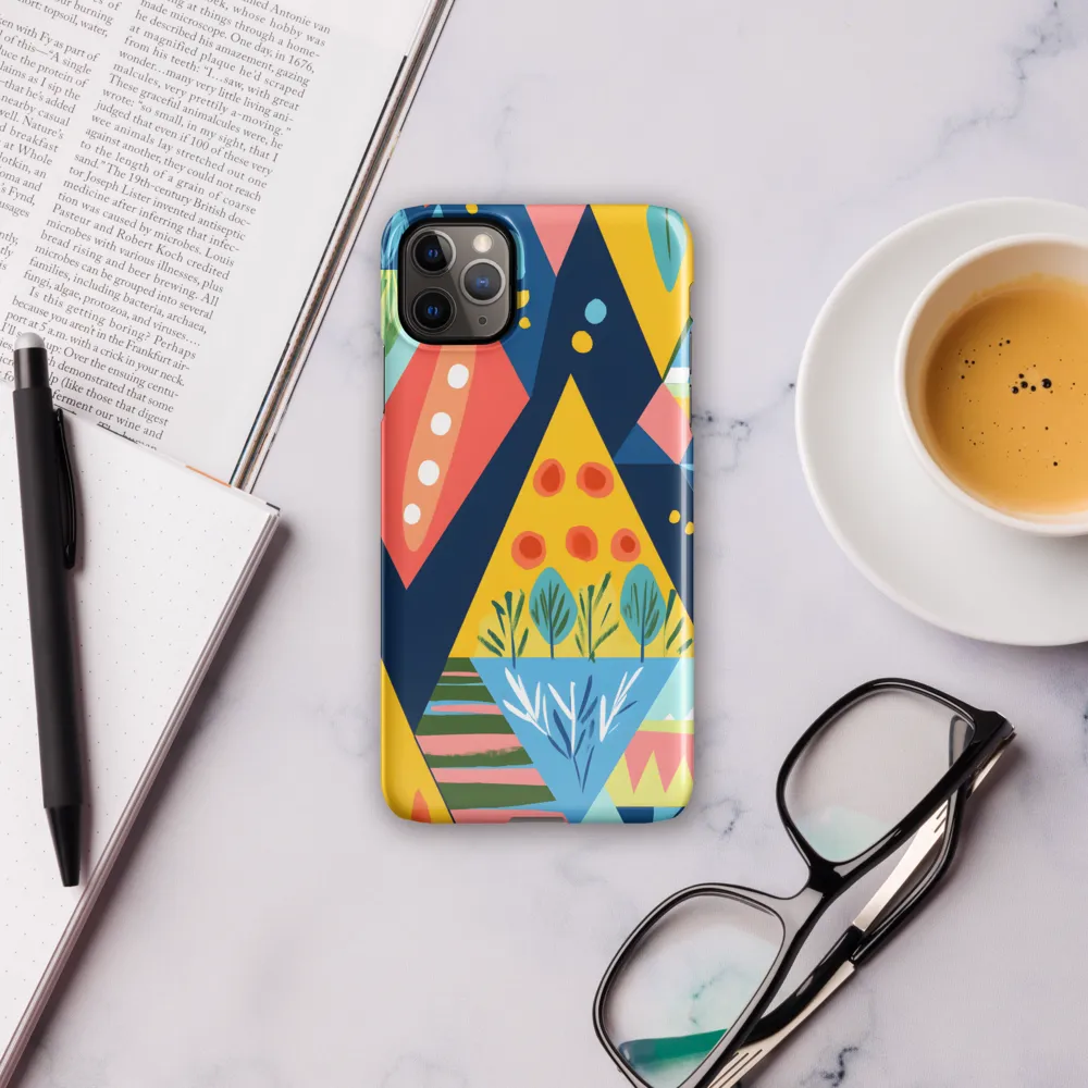 Vibrant Geometric Harmony | Phone Case |  11 Pro Max | Snap Case | Glossy