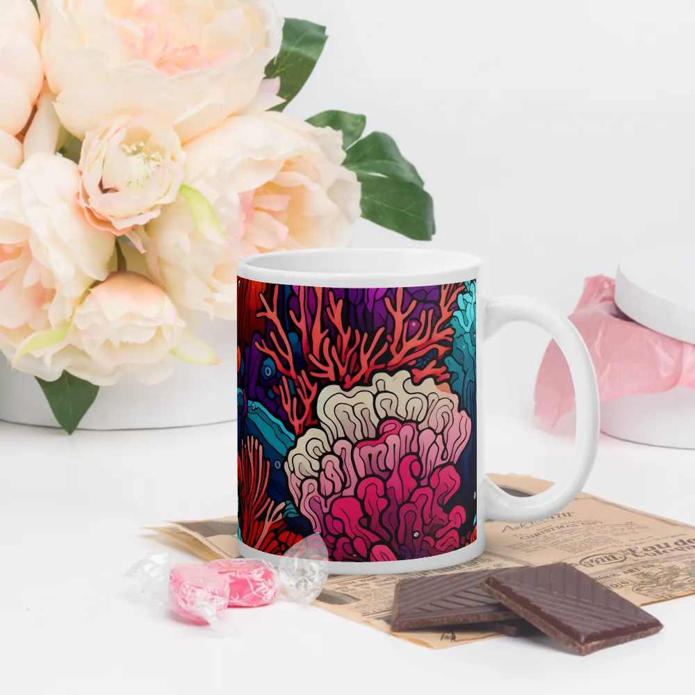 Vibrant Underwater Symphony | Mugs | Multiple Sizes & Colors