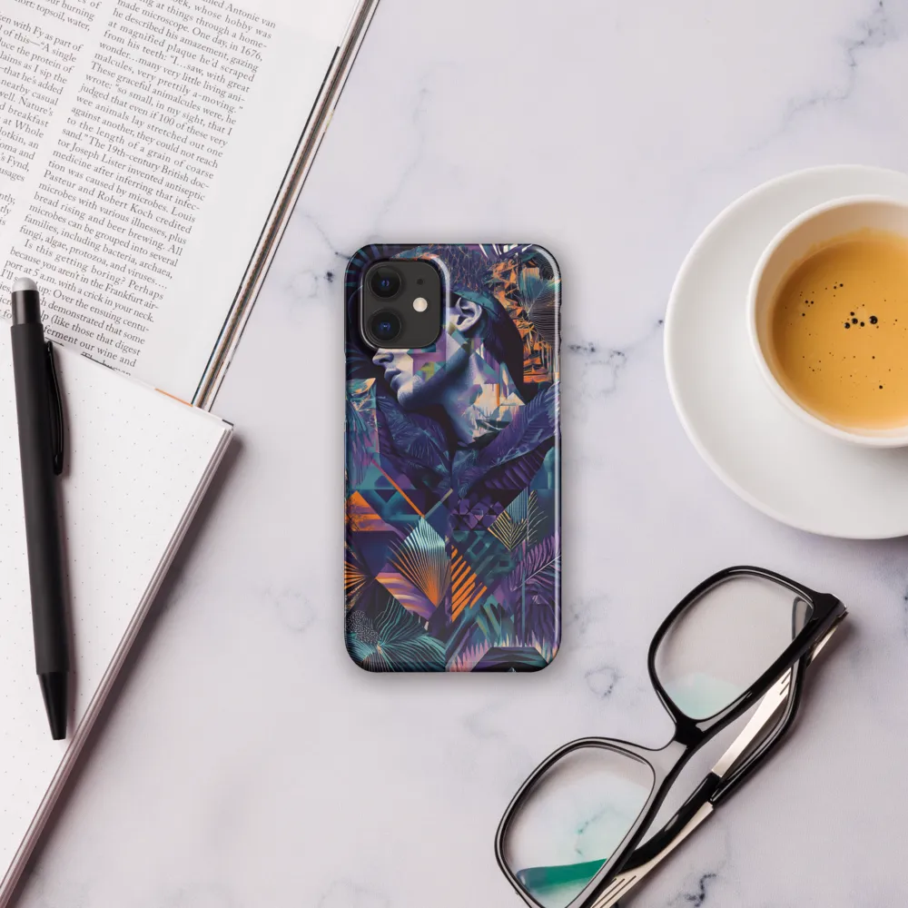 Harmony in Surreal Silence | Phone Case |  12 Mini | Snap Case | Glossy