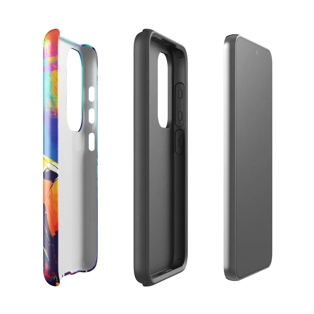 Curiosity of the Robot | Phone Case |  S23 | Tough Case | Glossy