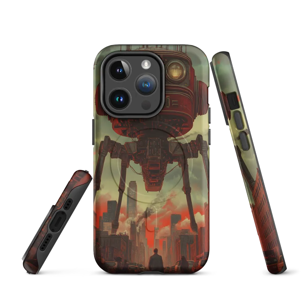 The Monolith of Mechanization | Phone Case |  14 Pro | MagSafe® Tough Case | Matte