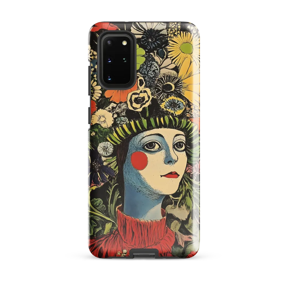 Floral Whimsy: A Portrait of Nature's Embrace