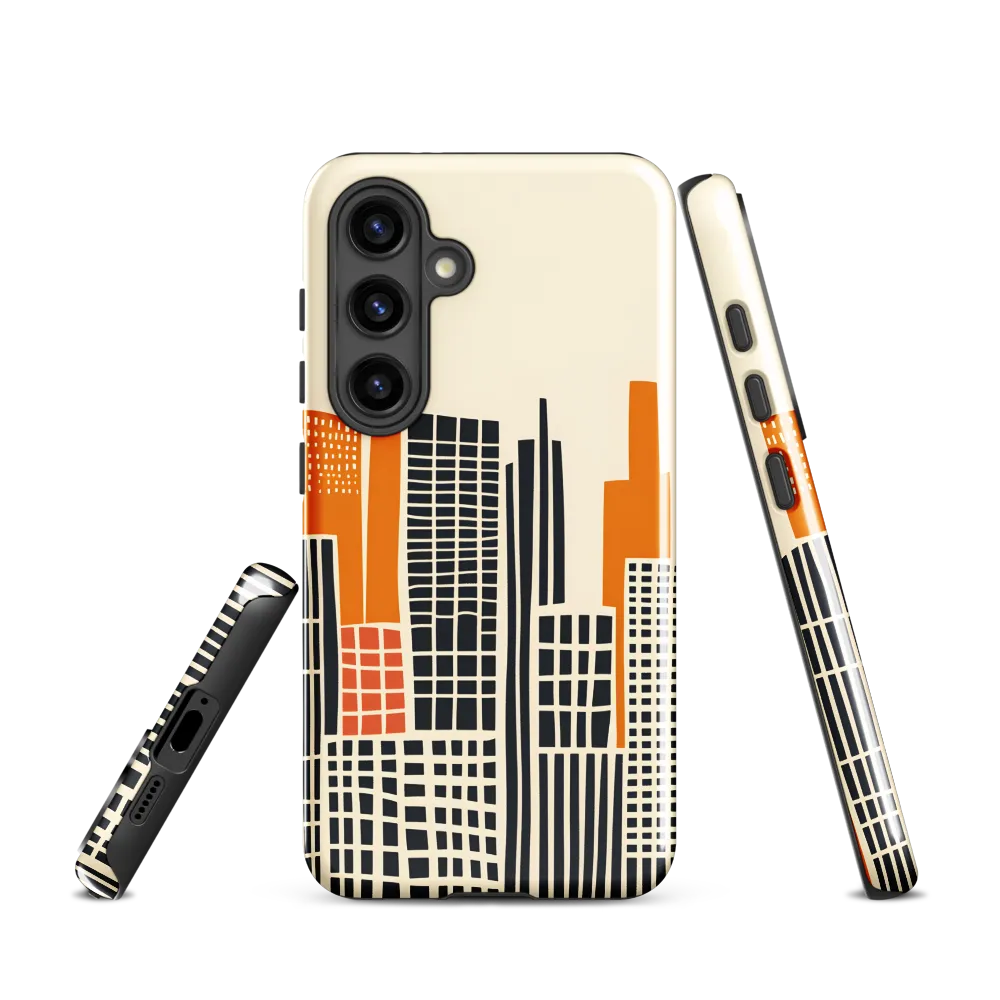 Urban Rhythms: A Graphic Cityscape