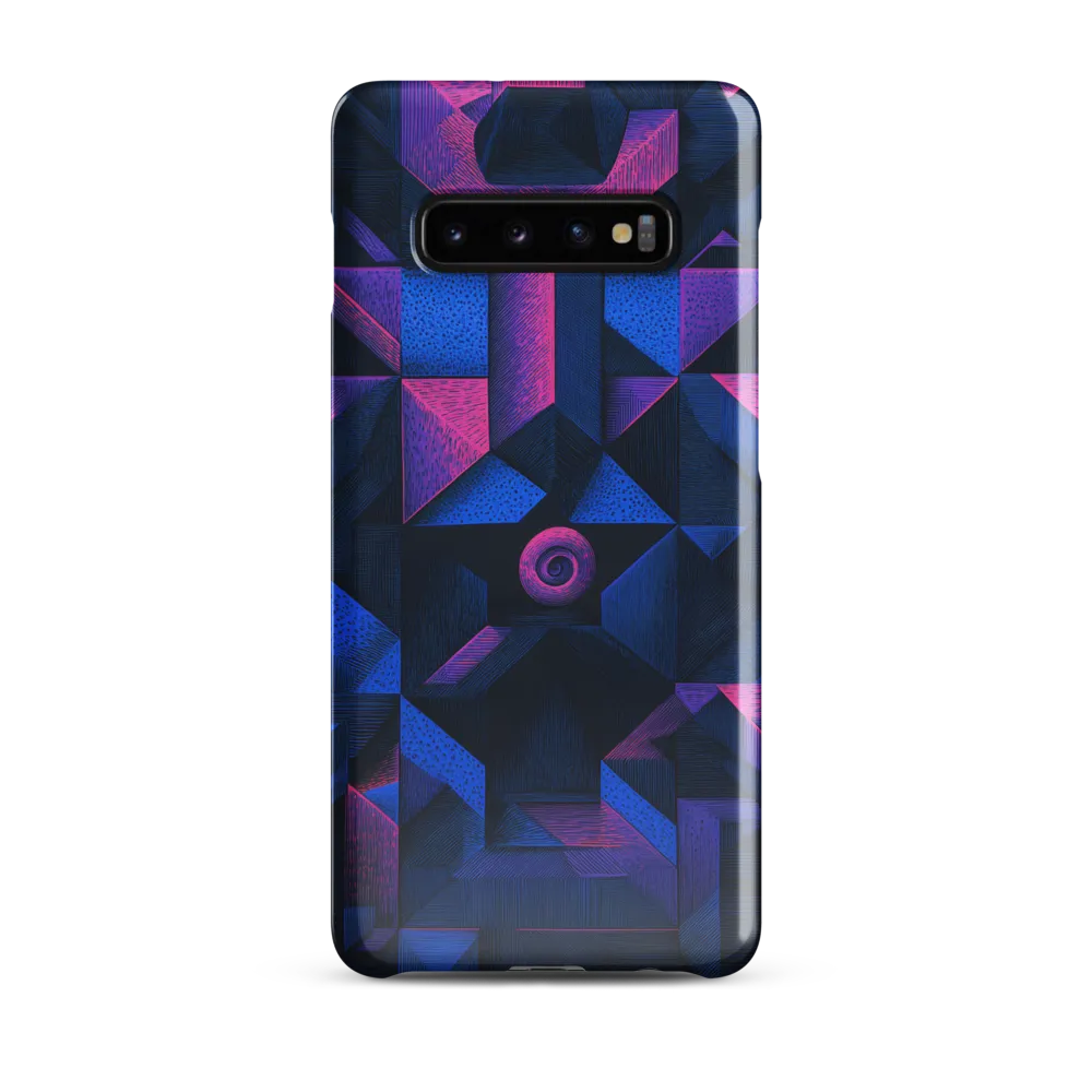 Mysterious Geometric Harmony | Phone Case |  S10 Plus | Snap Case | Glossy