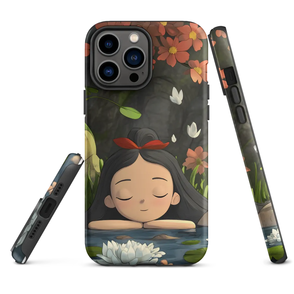Tranquility by the Waterside | Phone Case |  13 Pro Max | Tough Case | Matte