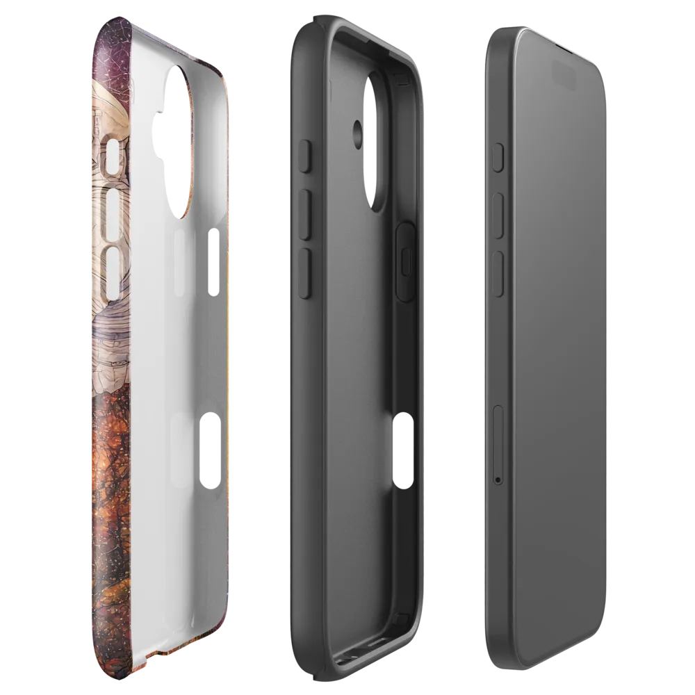 Cosmic Contemplation | Phone Case |  16 Plus | Tough Case | Glossy
