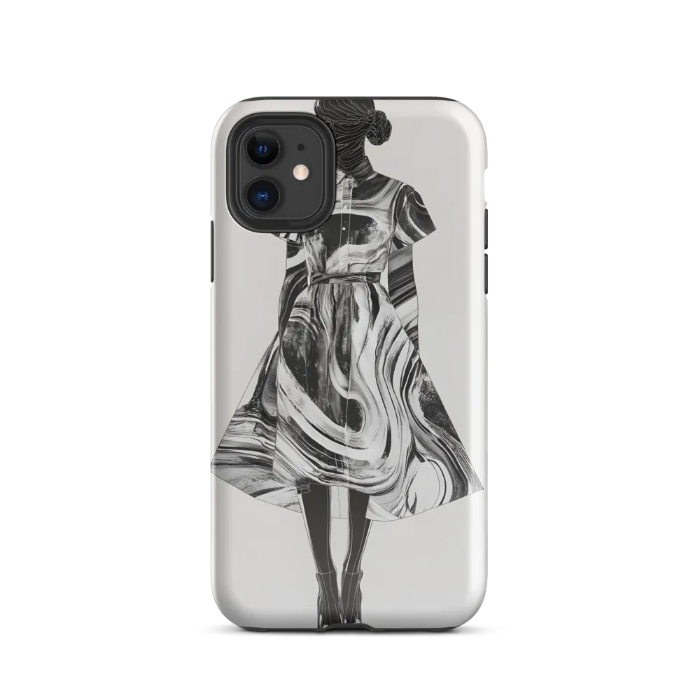Whirls of Elegance: A Contemporary Fashion Design