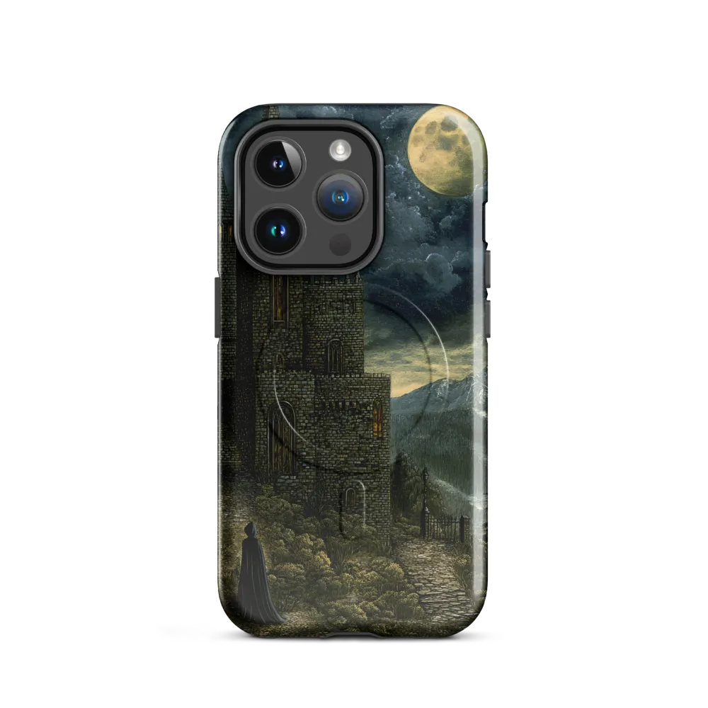 Whispers of the Moonlit Castle | Phone Case |  14 Pro | MagSafe® Tough Case | Glossy