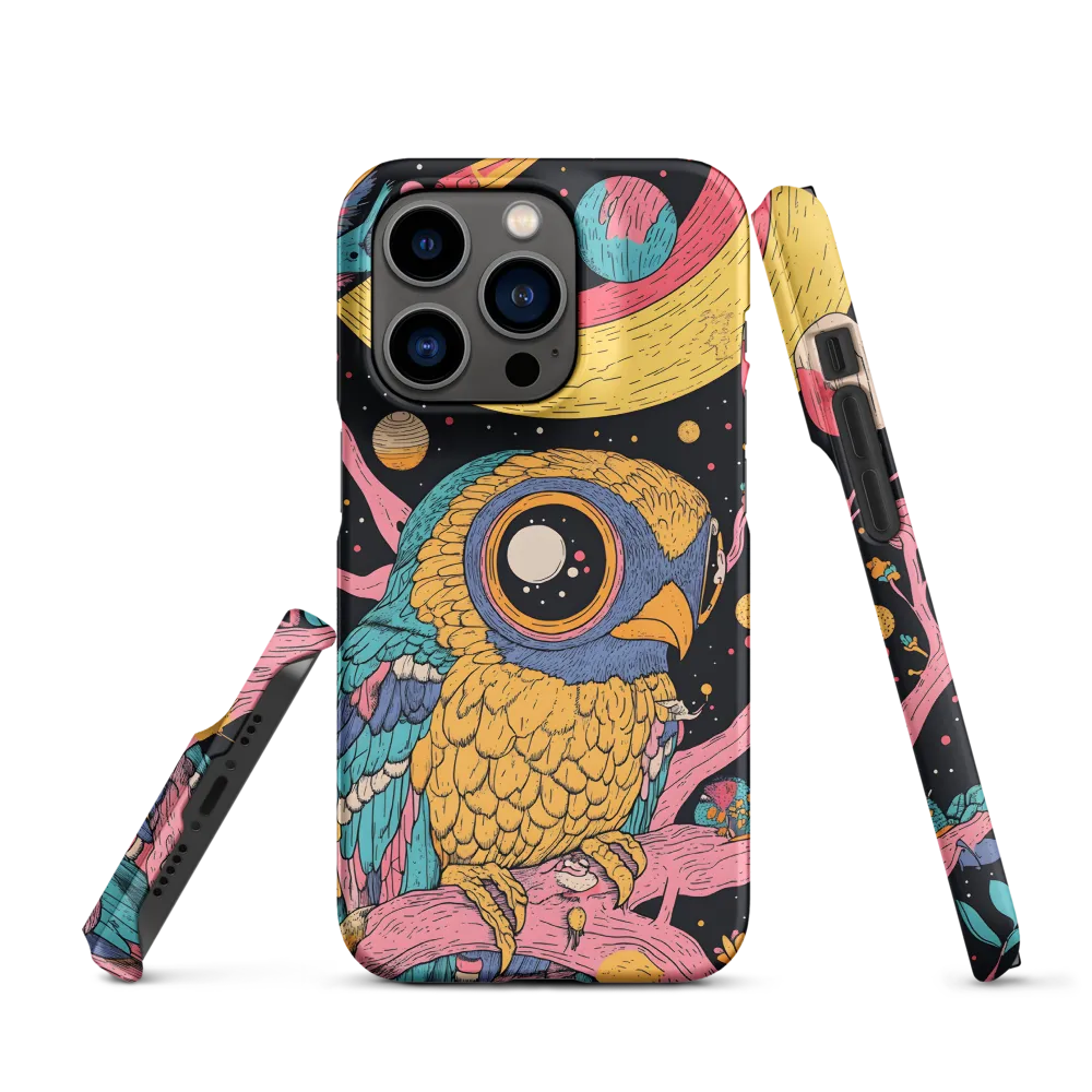 Whimsical Cosmic Owl