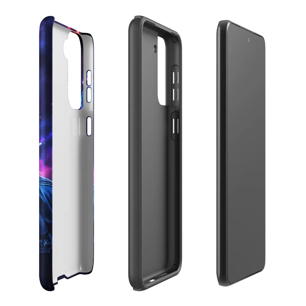 Cosmic Scream | Phone Case |  S21 Plus | Tough Case | Matte
