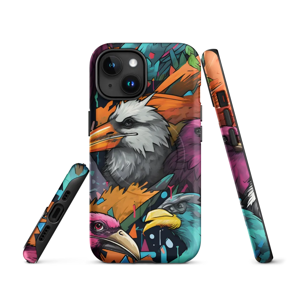 Avian Vortex: A Celebration of Color and Form