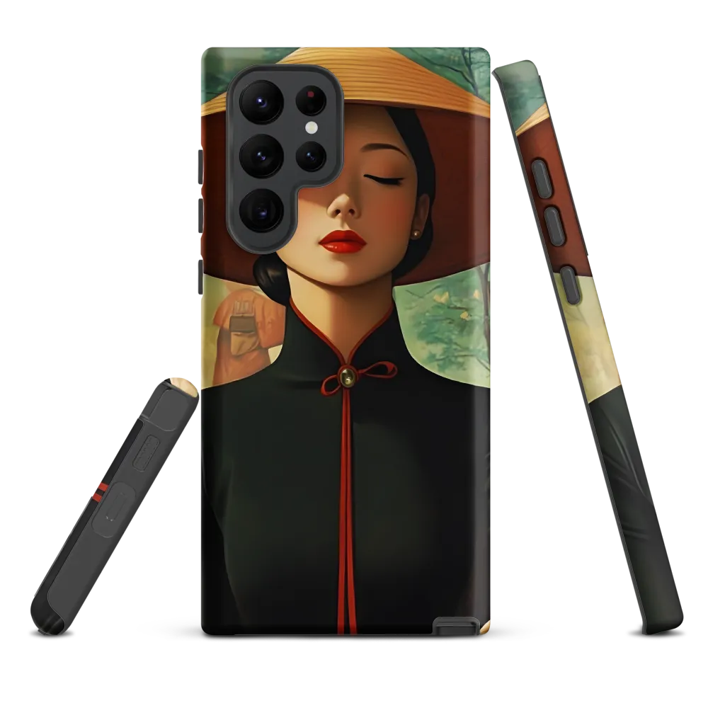 Elegance in Tranquility | Phone Case |  S22 Ultra | Tough Case | Matte