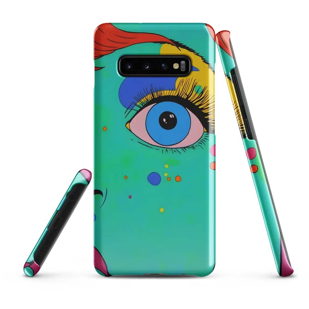 Vibrant Gaze | Phone Case |  S10 Plus | Snap Case | Glossy