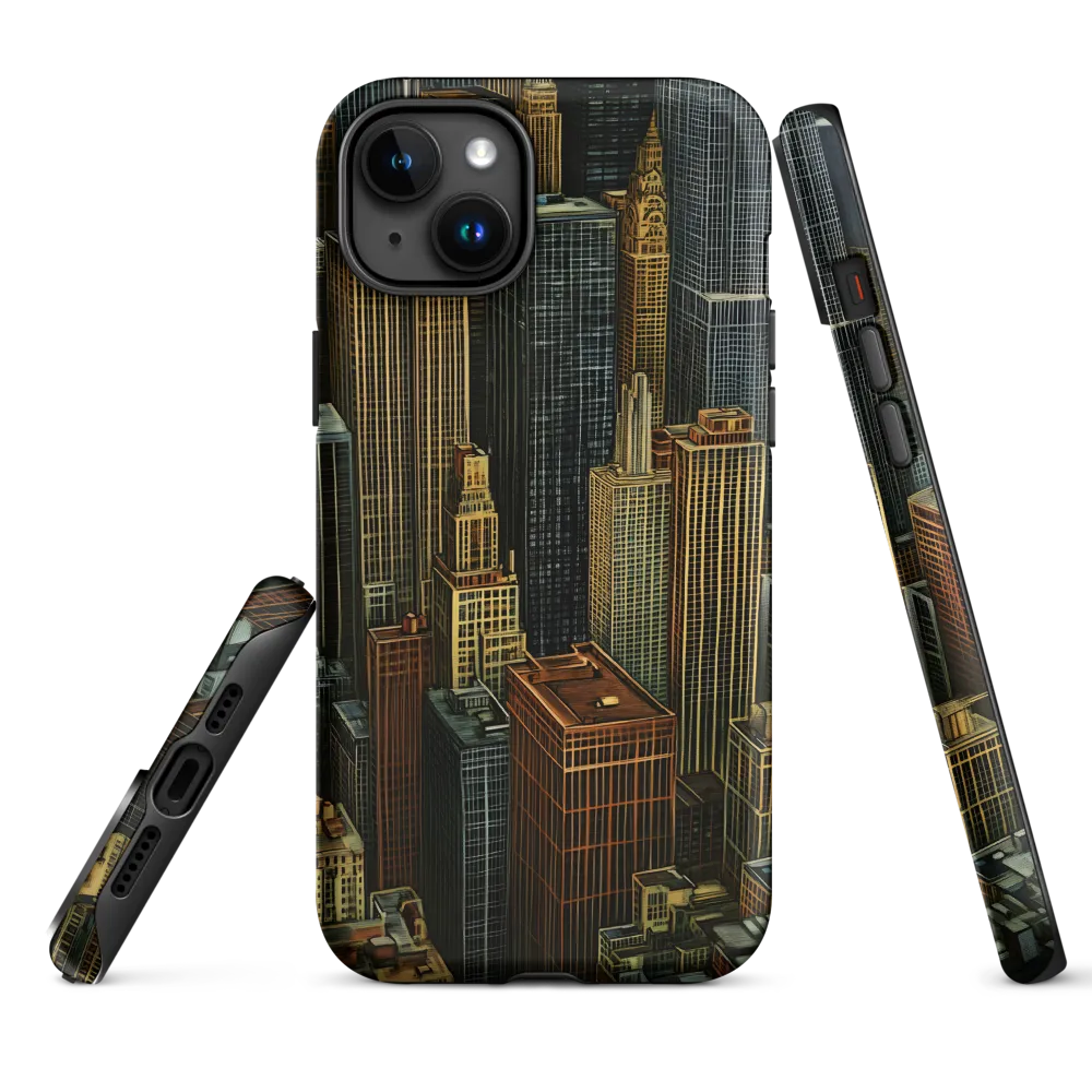 Urban Elegance: A Golden Cityscape