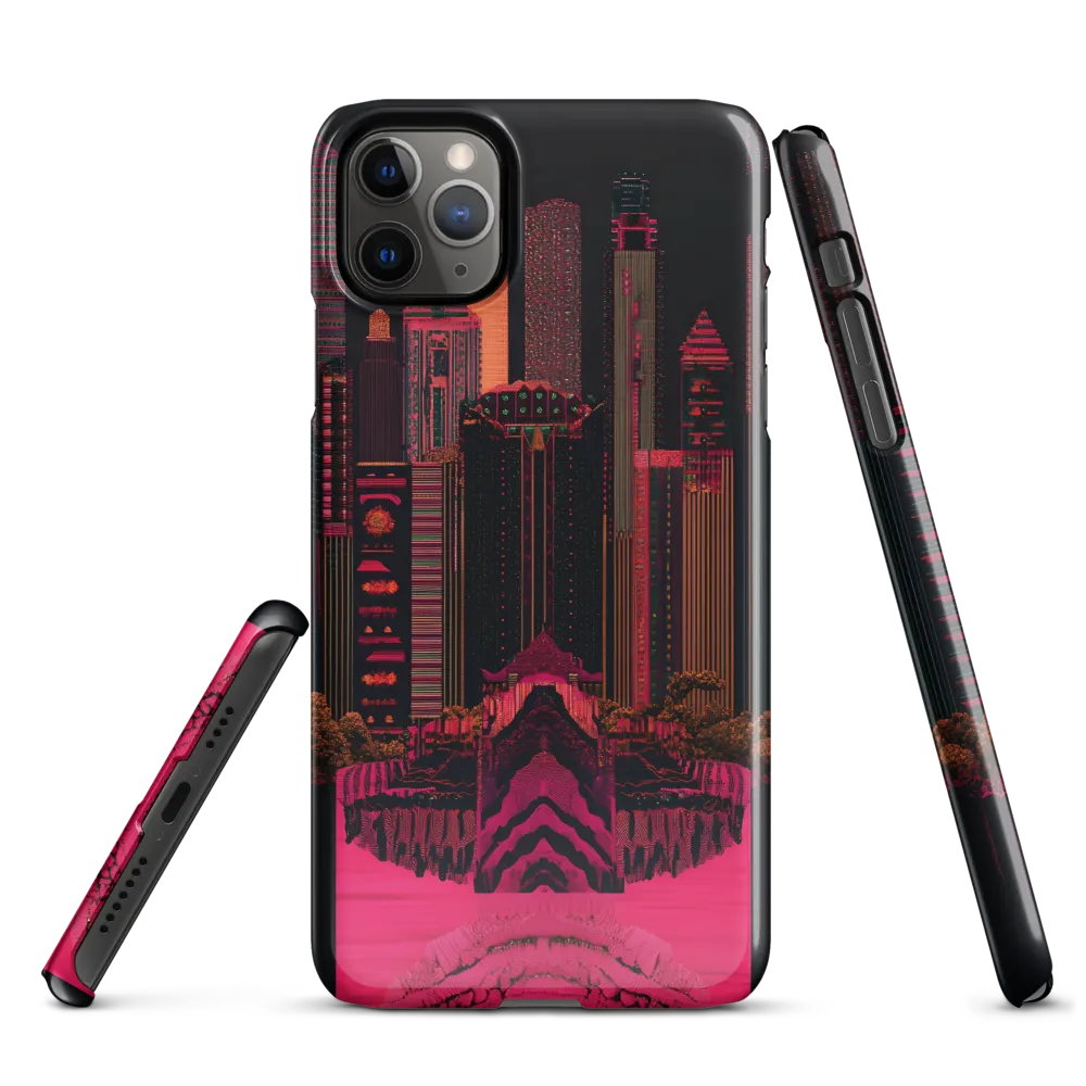 Urban Fusion: A Vibrant Dreamscape | Phone Case |  11 Pro Max | Snap Case | Glossy