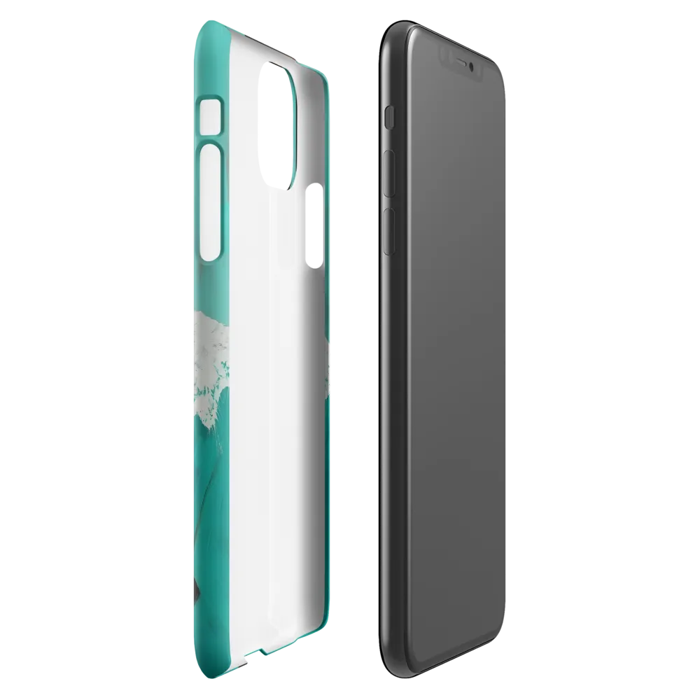 Serenity in Turquoise | Phone Case |  11 Pro Max | Snap Case | Glossy