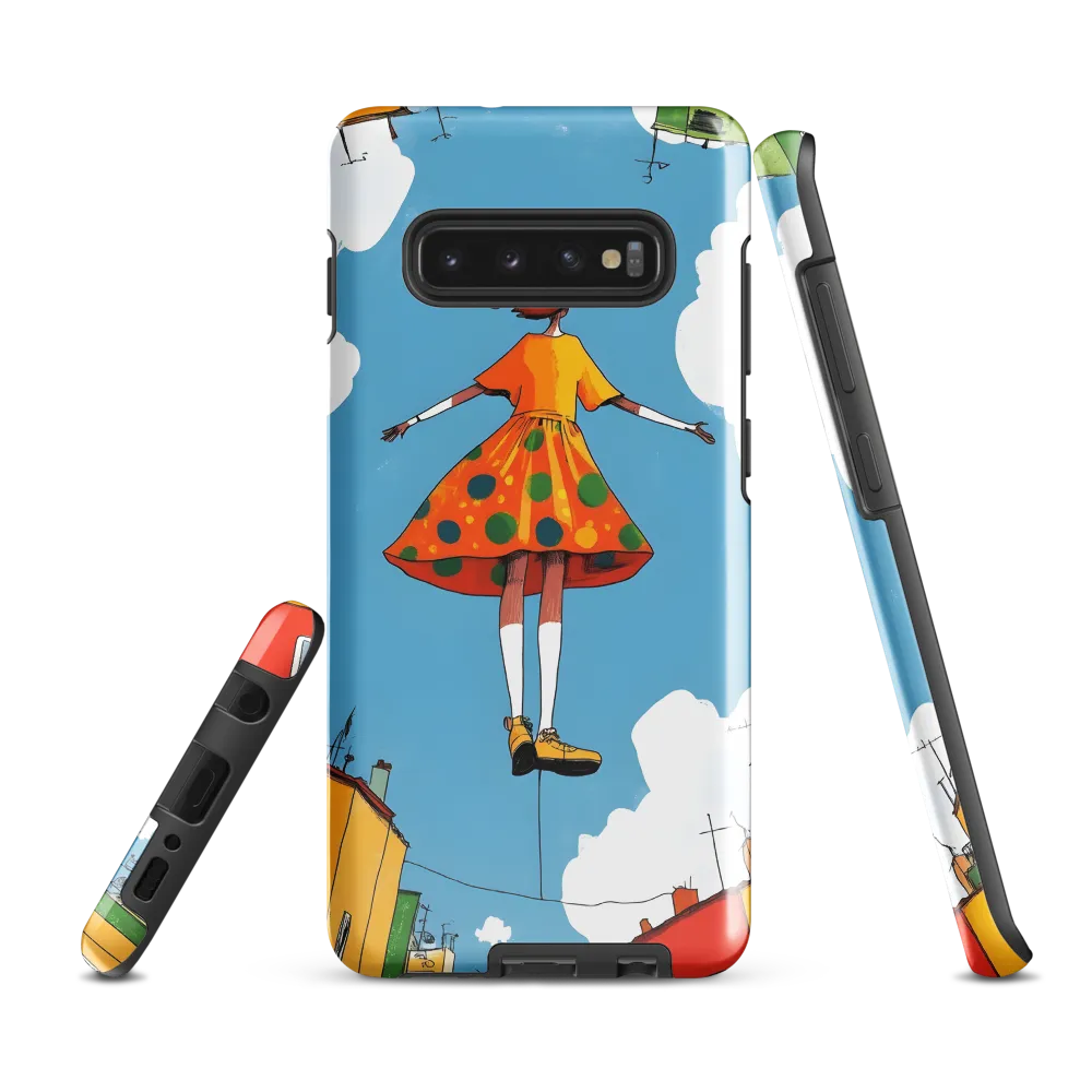 Floating Dreams in a Colorful Sky | Phone Case |  S10 Plus | Tough Case | Glossy