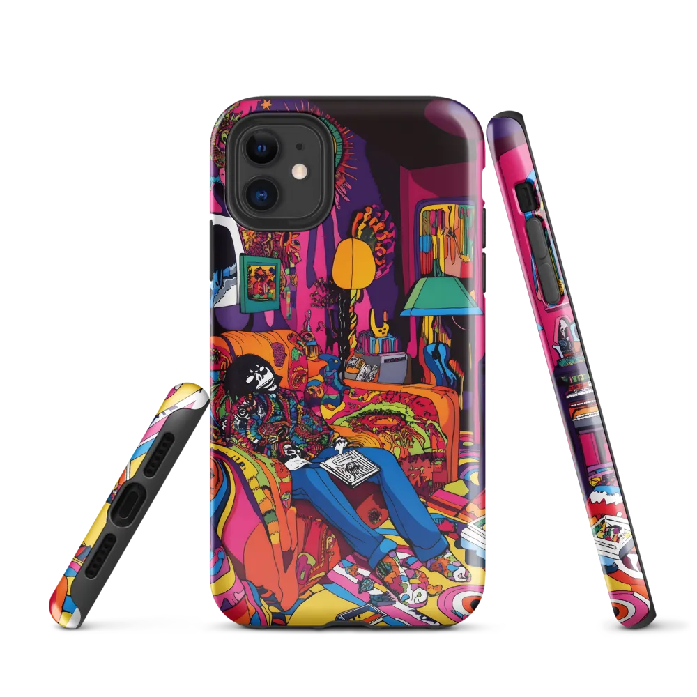 Psychedelic Reverie | Phone Case |  11 | Tough Case | Glossy