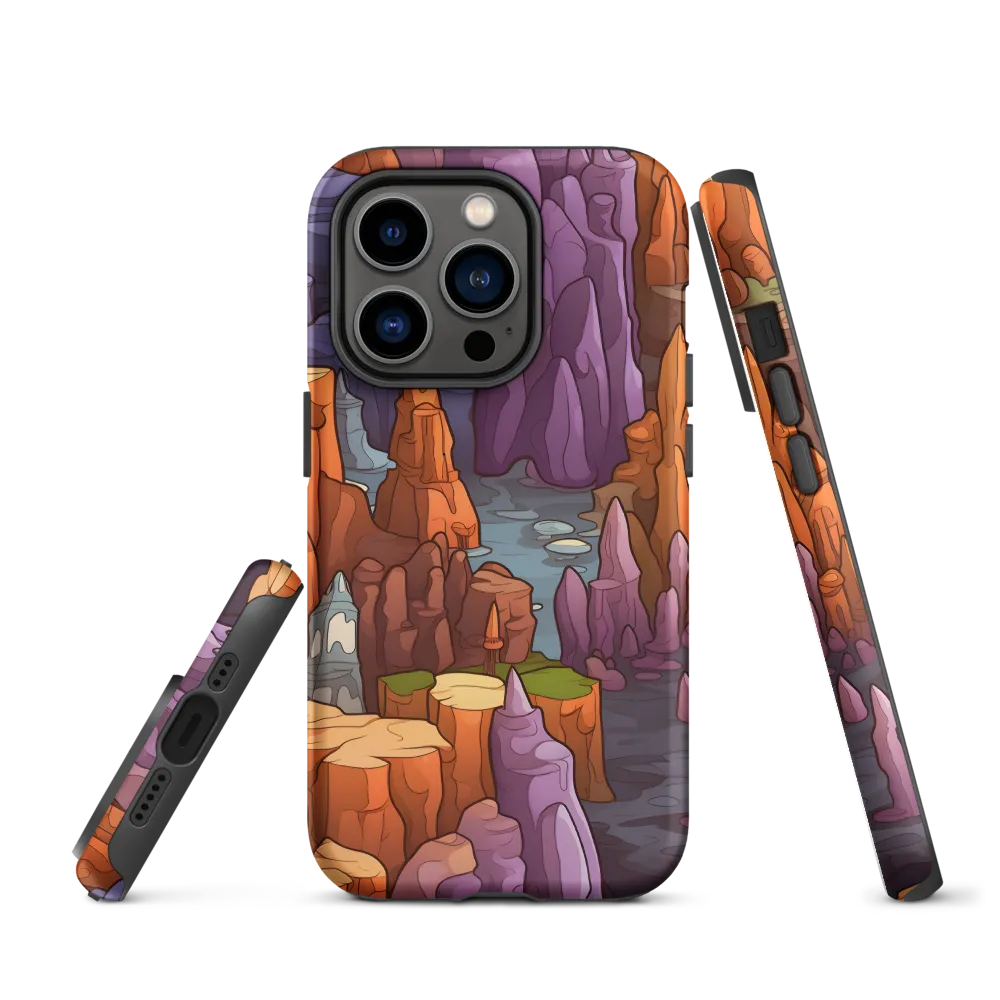 Vibrant Rockscape: A Digital Odyssey