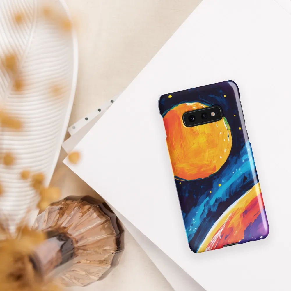 Galactic Harmony | Phone Case |  S10e | Snap Case | Glossy