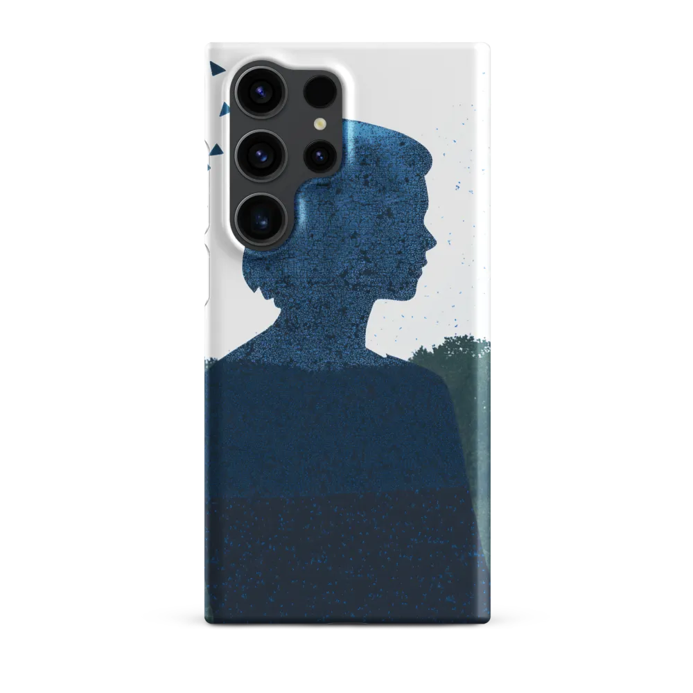 Blue Contemplation | Phone Case |  S23 Ultra | Snap Case | Matte