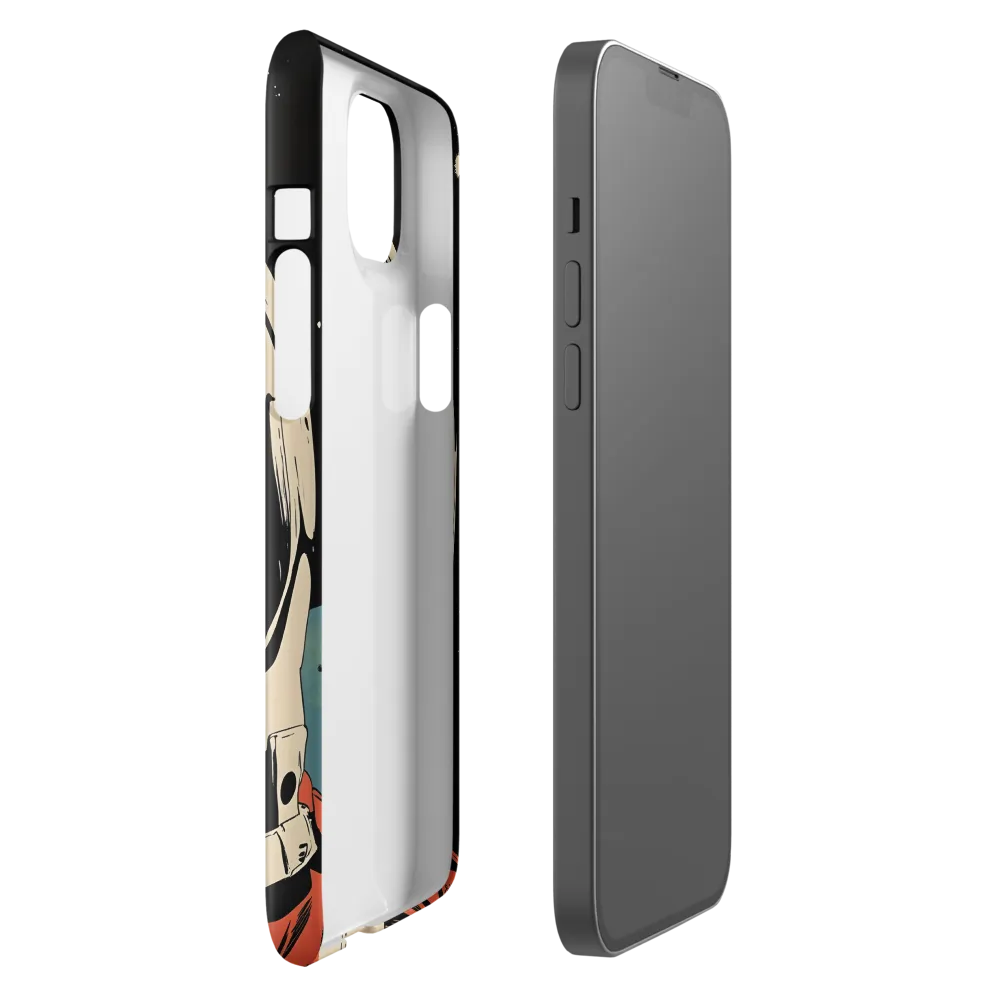 Gaze of the Astronaut | Phone Case |  14 Plus | Snap Case | Glossy