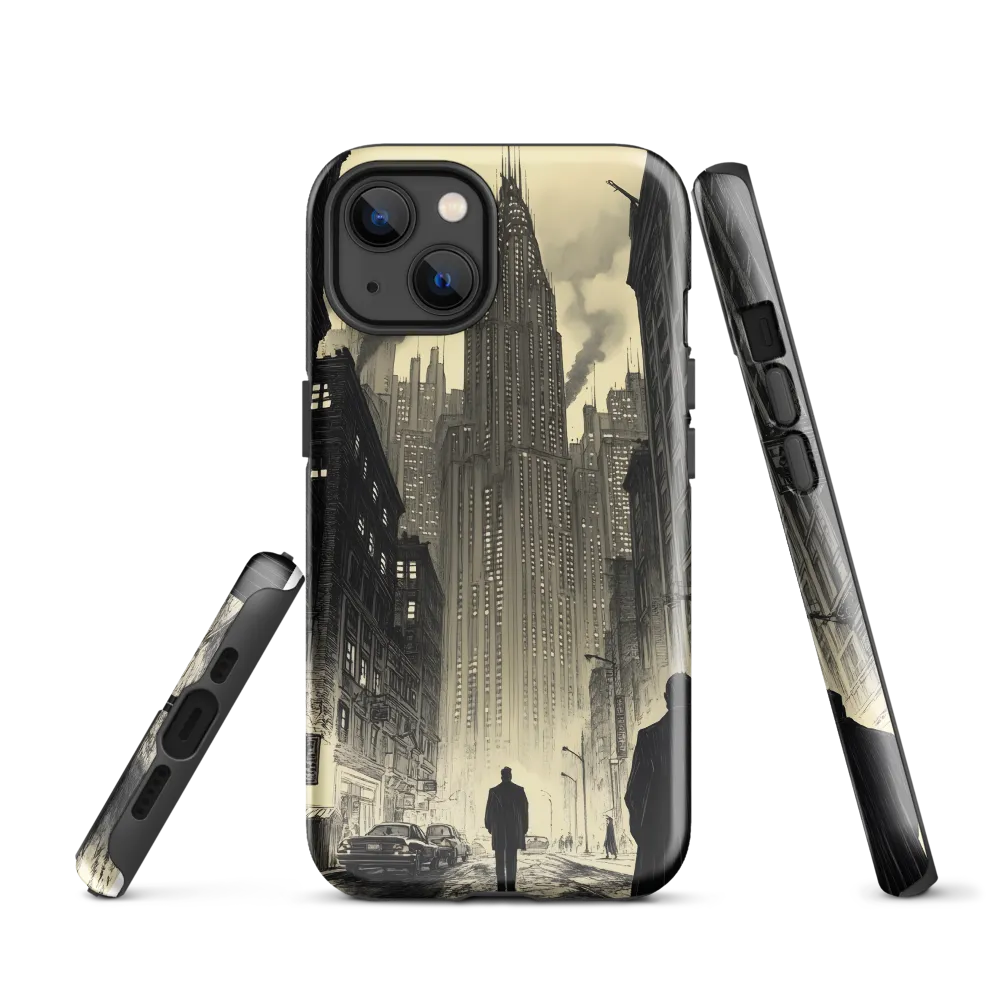 Echoes of the City | Phone Case |  13 | Tough Case | Glossy