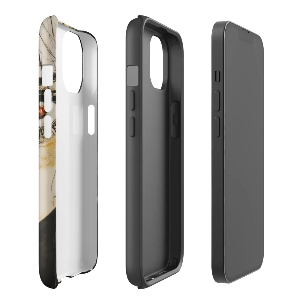 Gaze of Intensity | Phone Case |  14 | Tough Case | Matte
