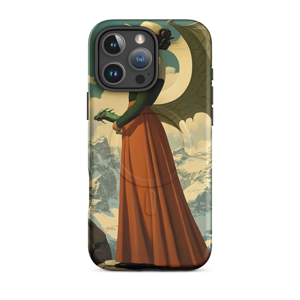 Mystic Harmony: The Dragon Keeper | Phone Case |  16 Pro Max | MagSafe® Tough Case | Matte