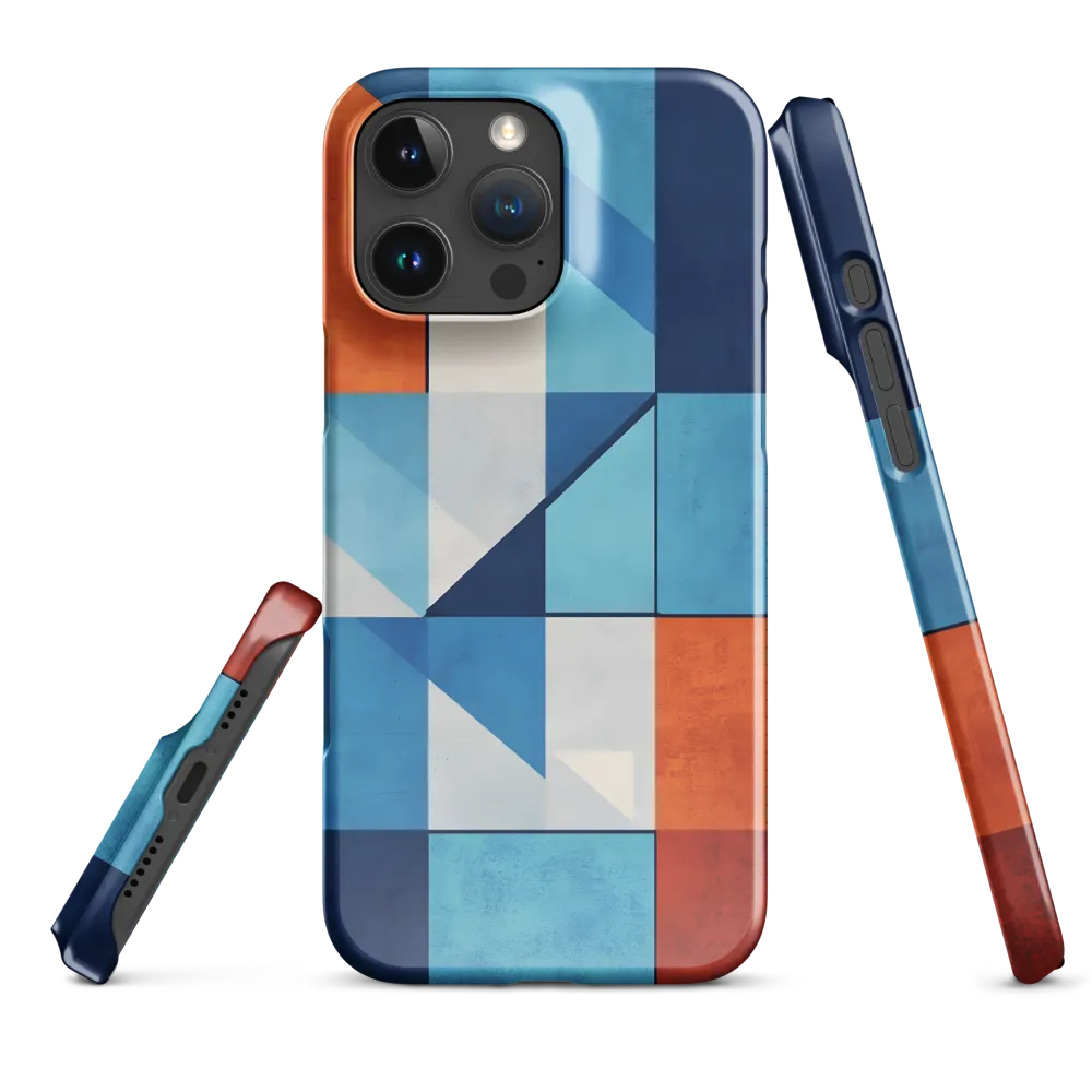 Geometric Harmony in Color | Phone Case |  16 Pro Max | Snap Case | Glossy