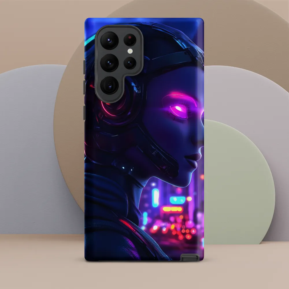 Neon Dreams: A Cyborg's Mystique