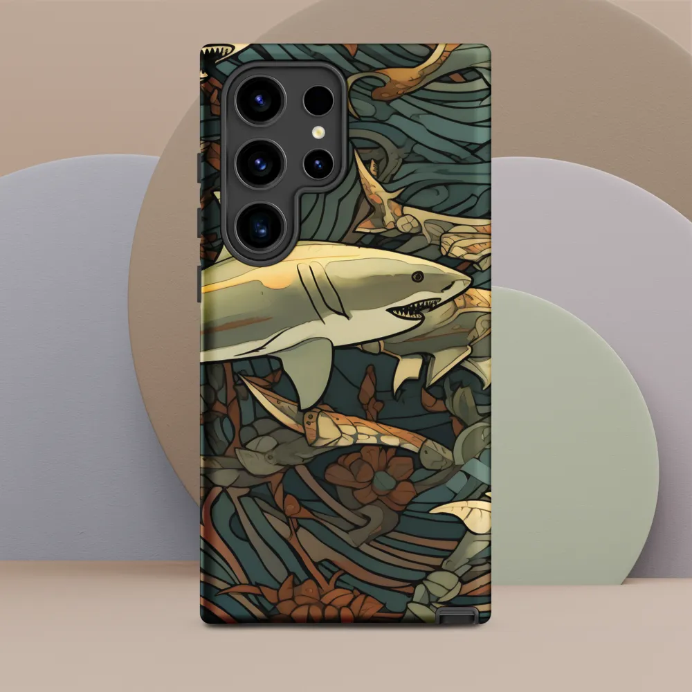 Dynamic Harmony of Sharks and Flora