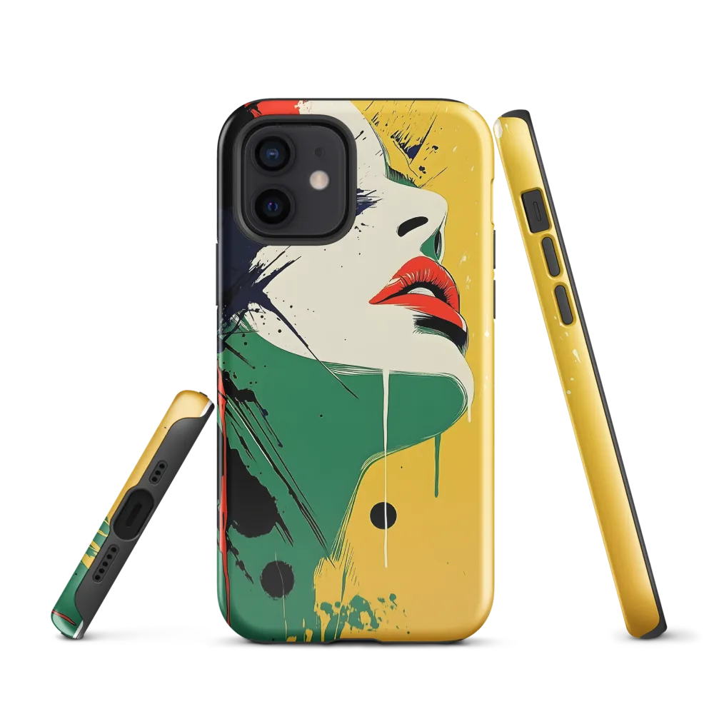 Bold Reflections: A Pop Art Portrait | Phone Case |  12 | Tough Case | Glossy