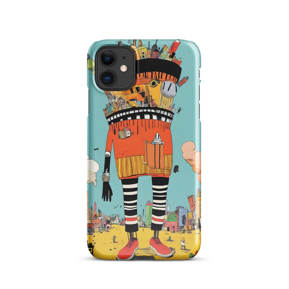 Urban Fantasia: A Whimsical Encounter | Phone Case |  11 | Snap Case | Glossy