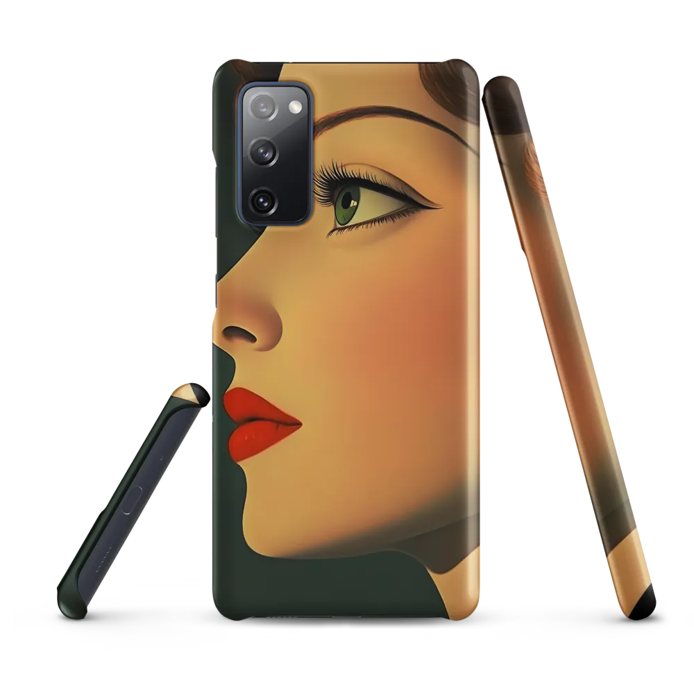 Elegance in Profile | Phone Case |  S20 FE | Snap Case | Matte