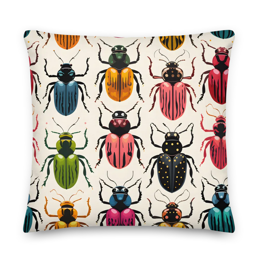 Beetle Serenade | Pillow | 22″×22″