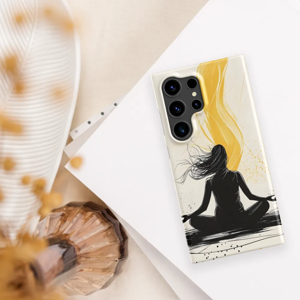 The Essence of Serenity | Phone Case |  S24 Ultra | Snap Case | Matte