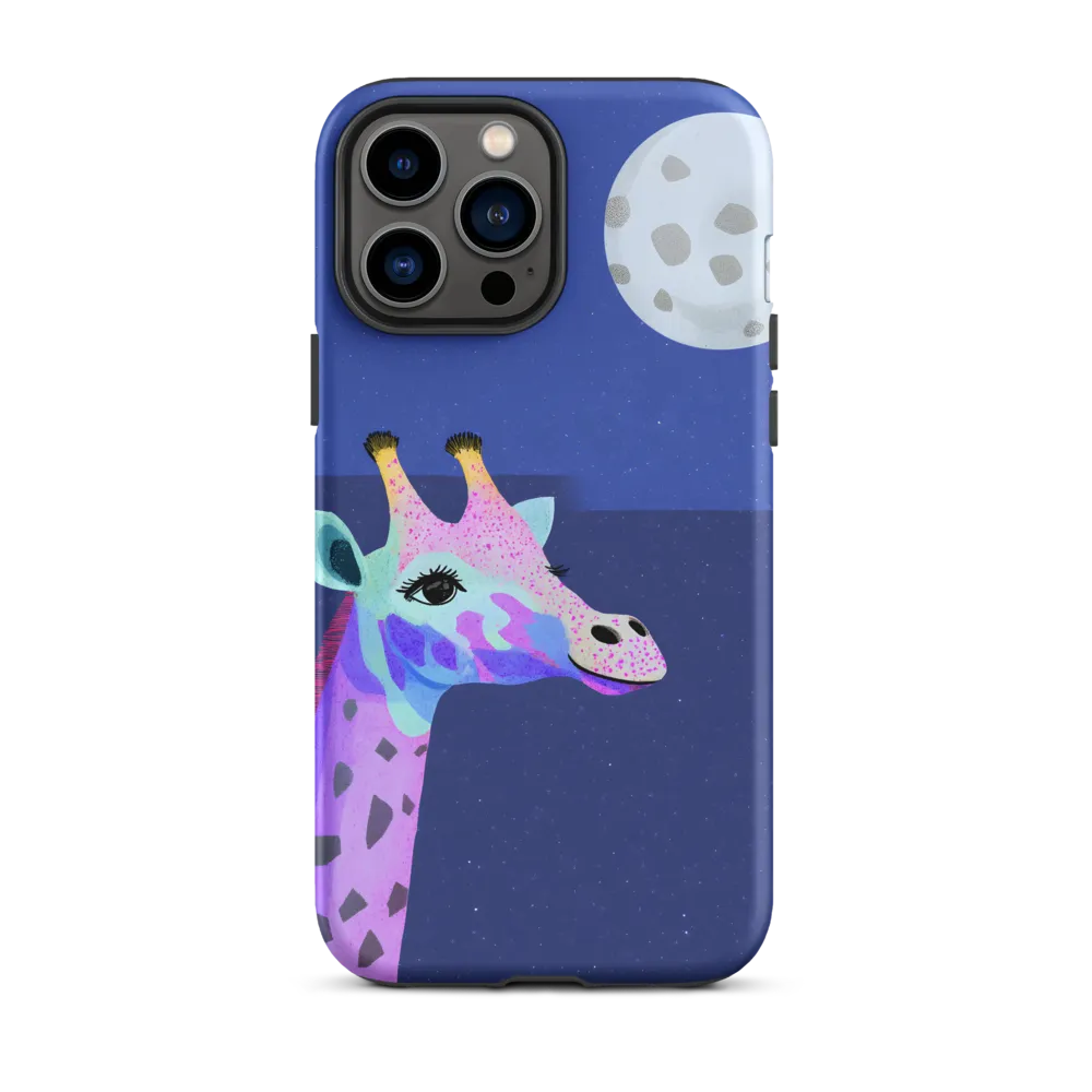 Whimsical Giraffe Under the Stars