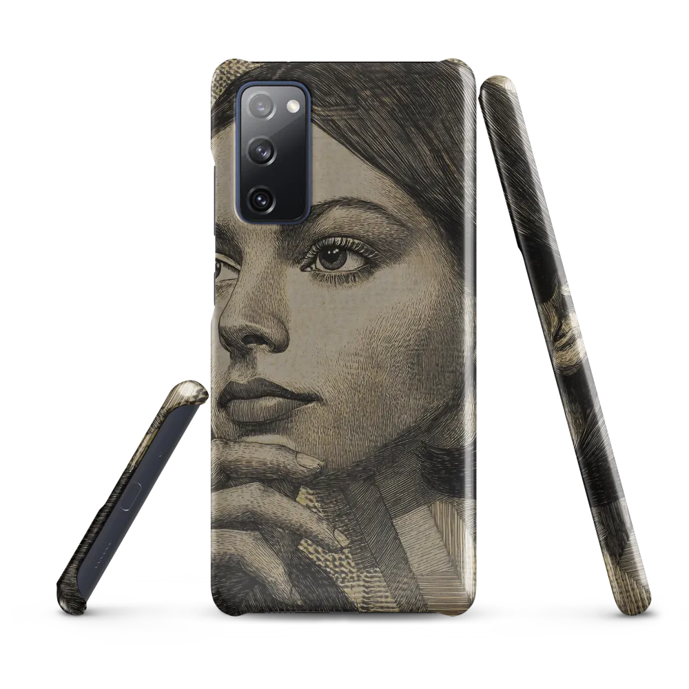 Contemplative Reflection | Phone Case |  S20 FE | Snap Case | Glossy