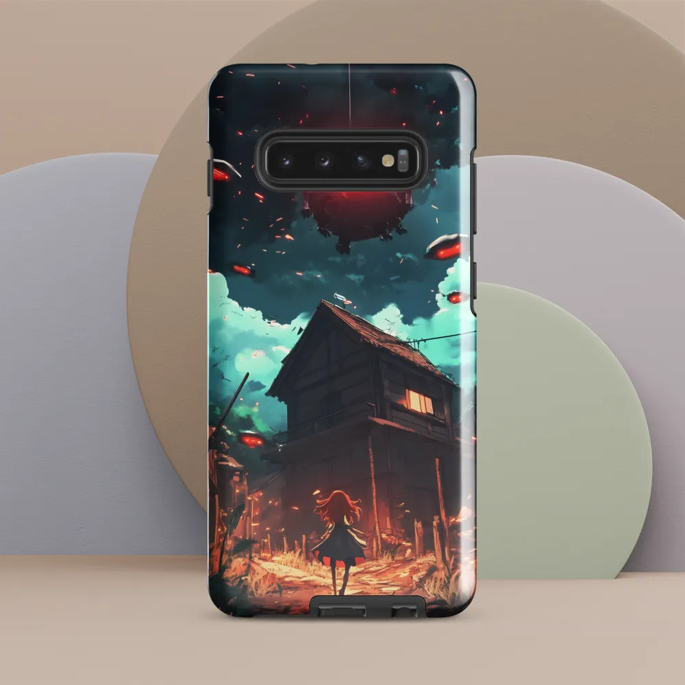 Ominous Encounter | Phone Case |  S10 Plus | Tough Case | Glossy