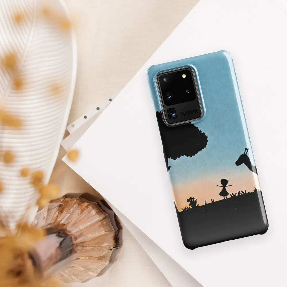 Curiosity in the Silhouette | Phone Case |  S20 Ultra | Snap Case | Glossy