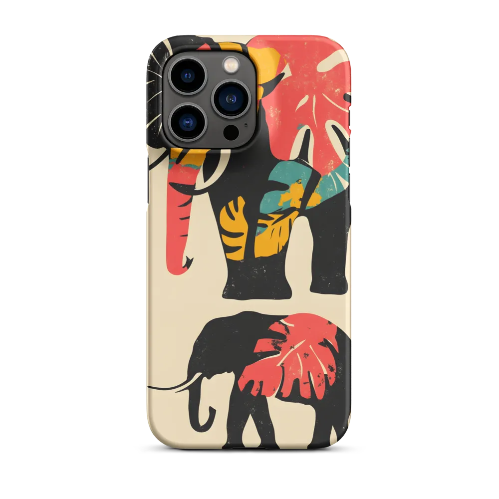Tropical Elegance: The Elephant's Dance